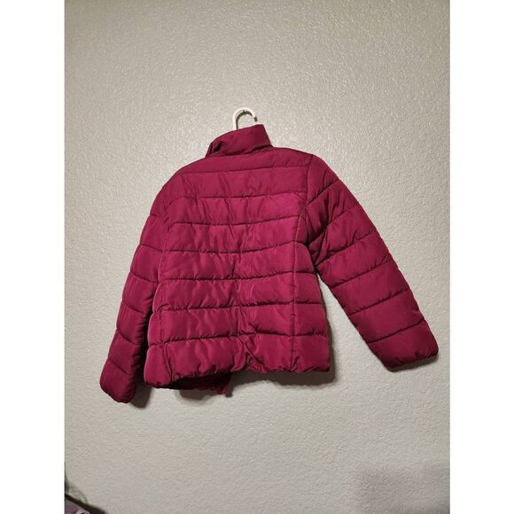 Children's place red size 5-6 red puffer jacket - Picture 6 of 7